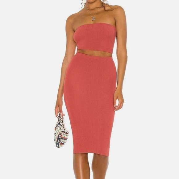 🆕 Bond-Eye Brad Top and Verve Skirt Set in Sienna - Picture 1 of 13